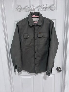 Matix Men's Olive Field Jacket with Chest Pockets. Size S
